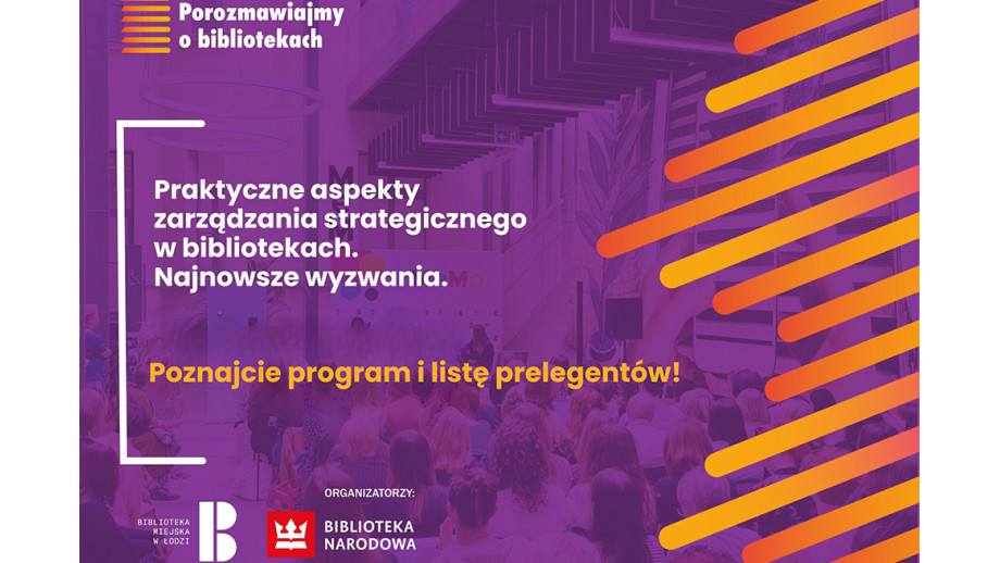 Nabór na konferencję "Porozmawiajmy o bibliotekach"